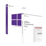 Pachet Windows 10 Pro + Office 2019 Pro Plus - Licente Permanente