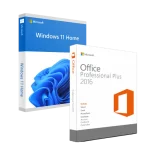 Pachet Windows 11 Home + Office 2016 Pro Plus - Licente Permanente