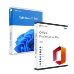 Pachet Windows 11 Pro + Office 2021 Pro Plus - Licente Permanente