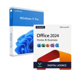Pachet Windows 11 Pro + Office 2024 Home and Business - Asociere cont MS - PC / MAC